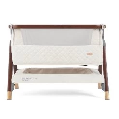 Tutti Bambini CoZee Luxe Bedside Crib – Walnut/Cream -Baby Products Shop gyu79