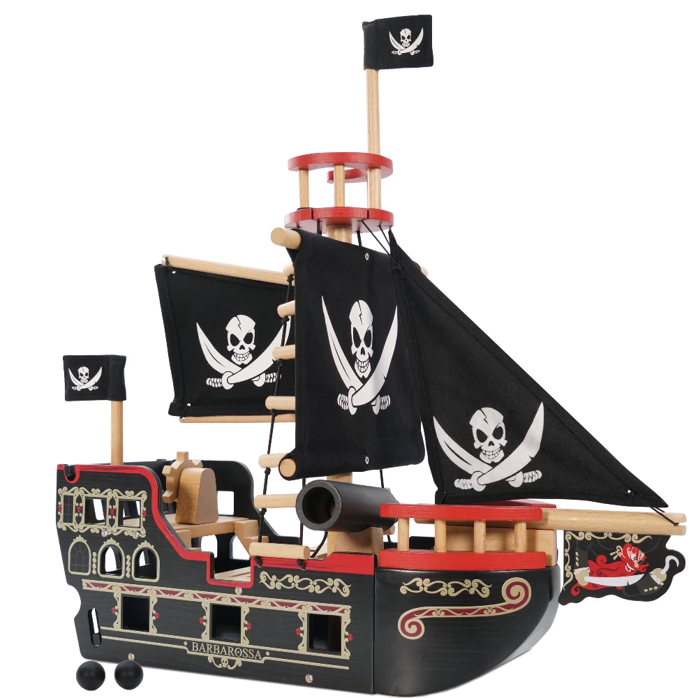 Le Toy Van Barbarossa Pirate Ship 3 Le Toy Van Barbarossa Pirate Ship