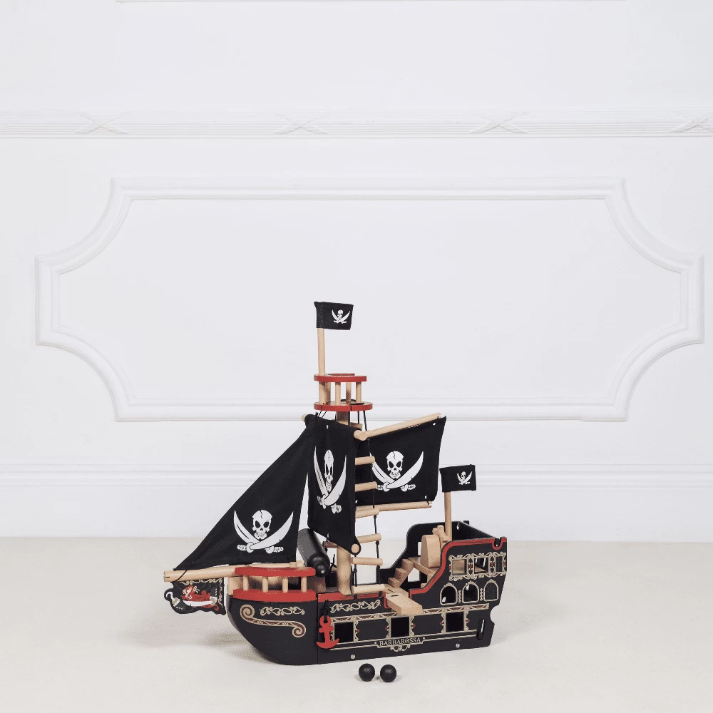 Le Toy Van Barbarossa Pirate Ship 10 Le Toy Van Barbarossa Pirate Ship - Image 8