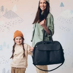 Bizzi Growin Baby Travel Crib Changing Bag Vegan Black 12 Bizzi Growin Baby Travel Crib Changing Bag Vegan Black -Baby Products Shop htuy7