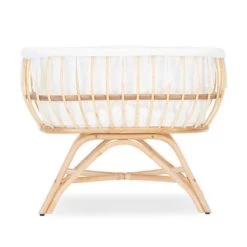 CuddleCo Aria Crib – Rattan -Baby Products Shop hy68