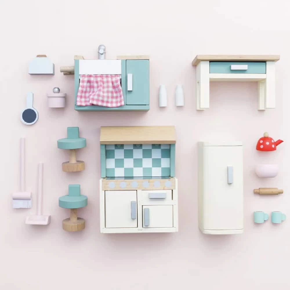 Le Toy Van Doll House Kitchen Set 8 Le Toy Van Doll House Kitchen Set - Image 6