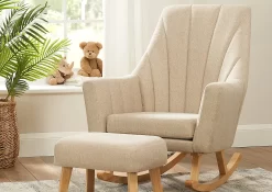 Tutti Bambini Modena 5 Piece Nursery Room Set -White/Oak -Baby Products Shop jonah stone lifestyle 1