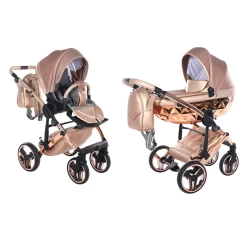 Junama Dolce 2 In 1 Pram – Rose Gold