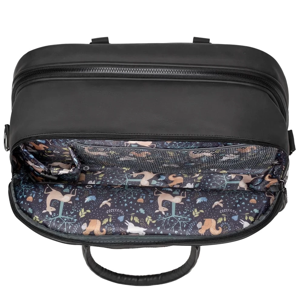 Bizzi Growin Baby Travel Crib Changing Bag Vegan Black 6 Bizzi Growin Baby Travel Crib Changing Bag Vegan Black - Image 4