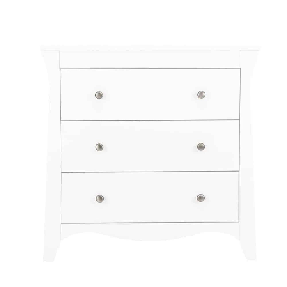 CuddleCo Clara 3 Piece Nursery Set With Mattress – White 17 CuddleCo Clara 3 Piece Nursery Set With Mattress – White - Image 15