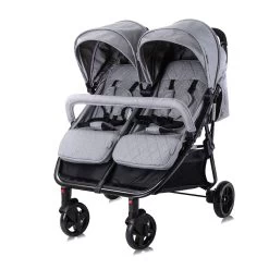 Lorelli Duo Twin Stroller – Cool Grey -Baby Products Shop lorelli duo twin stroller cool grey 2