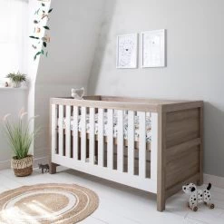 Tutti Bambini Modena Mix And Match 3 Piece Nursery Room Set 16 Tutti Bambini Modena Mix And Match 3 Piece Nursery Room Set -Baby Products Shop modena cot white oak 1