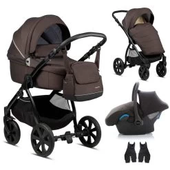 Noordi Fjordi 3 In 1 Travel System – Chocolade