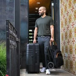 Nuna TRVL Compact Stroller – Caviar -Baby Products Shop nuna trvl compact stroller lifestyle 3 00871.1642160747