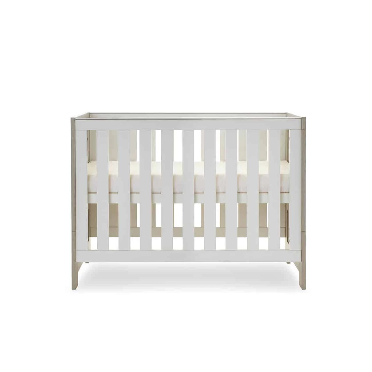 Obaby Nika 4 In 1 Cot Bed – Grey Wash/White 8 Obaby Nika 4 In 1 Cot Bed – Grey Wash/White - Image 6