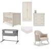 Obaby Nika Complete Nursery Room/Crib/Rocking Chair Bundle – Oatmeal 1 Obaby Nika Complete Nursery Room/Crib/Rocking Chair Bundle – Oatmeal -Baby Products Shop obaby nika starter bundle