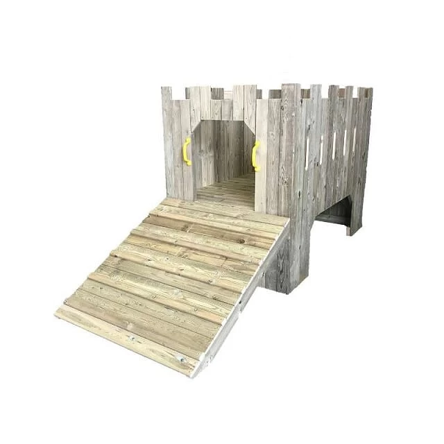 Children’s Outdoor Wooden Children’s Play Fort 3 Children’s Outdoor Wooden Children’s Play Fort