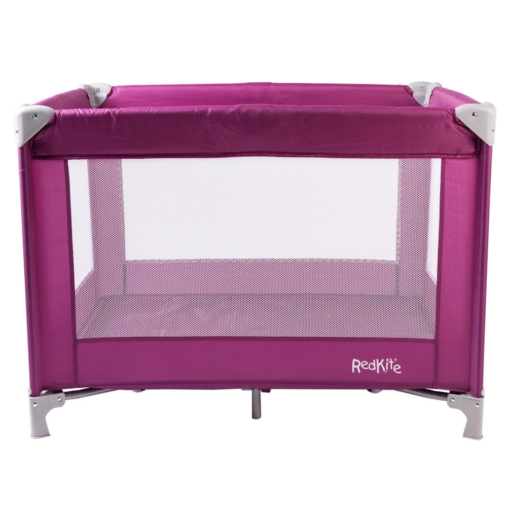 Red Kite Sleeptight Travel Cot – Raspberry 4 Red Kite Sleeptight Travel Cot – Raspberry - Image 2