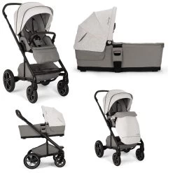Nuna Mixx Next Pushchair And Carrycot Mineral