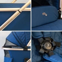 My Babiie MB500 3-in-1 Travel System – Opal Blue -Baby Products Shop se456yg