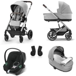 Cybex Balios S Lux Travel System Lava Grey