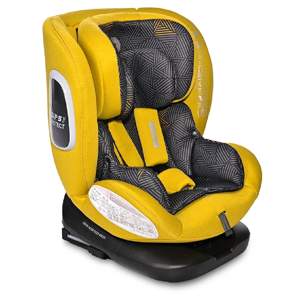 Lorelli PHOENIX I-Size ISOFIX 360 Car Seat – Yellow 4 Lorelli PHOENIX I-Size ISOFIX 360 Car Seat – Yellow - Image 2