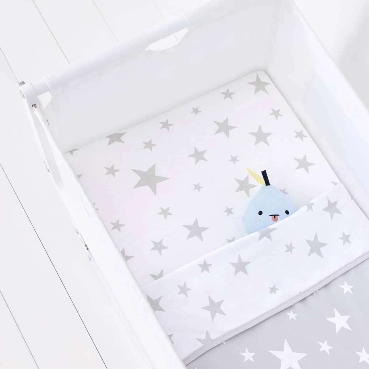 Snuz 3pack Crib Bedding Set Stars 5 Snuz 3pack Crib Bedding Set Stars - Image 3