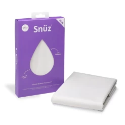 SnuzKot Skandi 5 Piece Nursery Room Set Bundle – White -Baby Products Shop snuz mattress protector 2