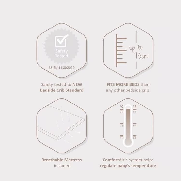 SnuzPod4 The Natural Edit Newborn Bundle – Silver Birch 4 SnuzPod4 The Natural Edit Newborn Bundle – Silver Birch - Image 2