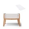 SnuzPod Studio Bedside Crib With Mattress Stockholm Natural -Baby Products Shop studio natural with mat