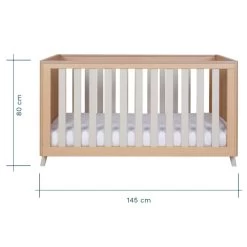 Tutti Bambini Fika 3 Piece Room Set – Light Oak/White Sand -Baby Products Shop t7uy 1