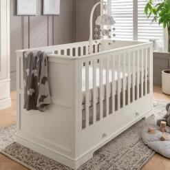 Mamas & Papas Oxford White Cot Bed With Premium Pocket Spring Mattress 16 Mamas & Papas Oxford White Cot Bed With Premium Pocket Spring Mattress -Baby Products Shop tgtuy 1