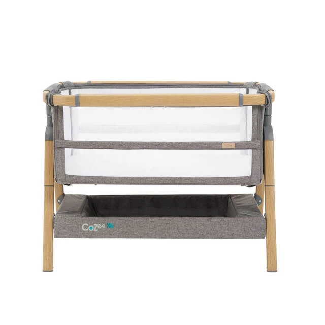Tutti Bambini CoZee XL Bedside Crib And Cot – Oak/Charcoal 7 Tutti Bambini CoZee XL Bedside Crib And Cot – Oak/Charcoal - Image 5