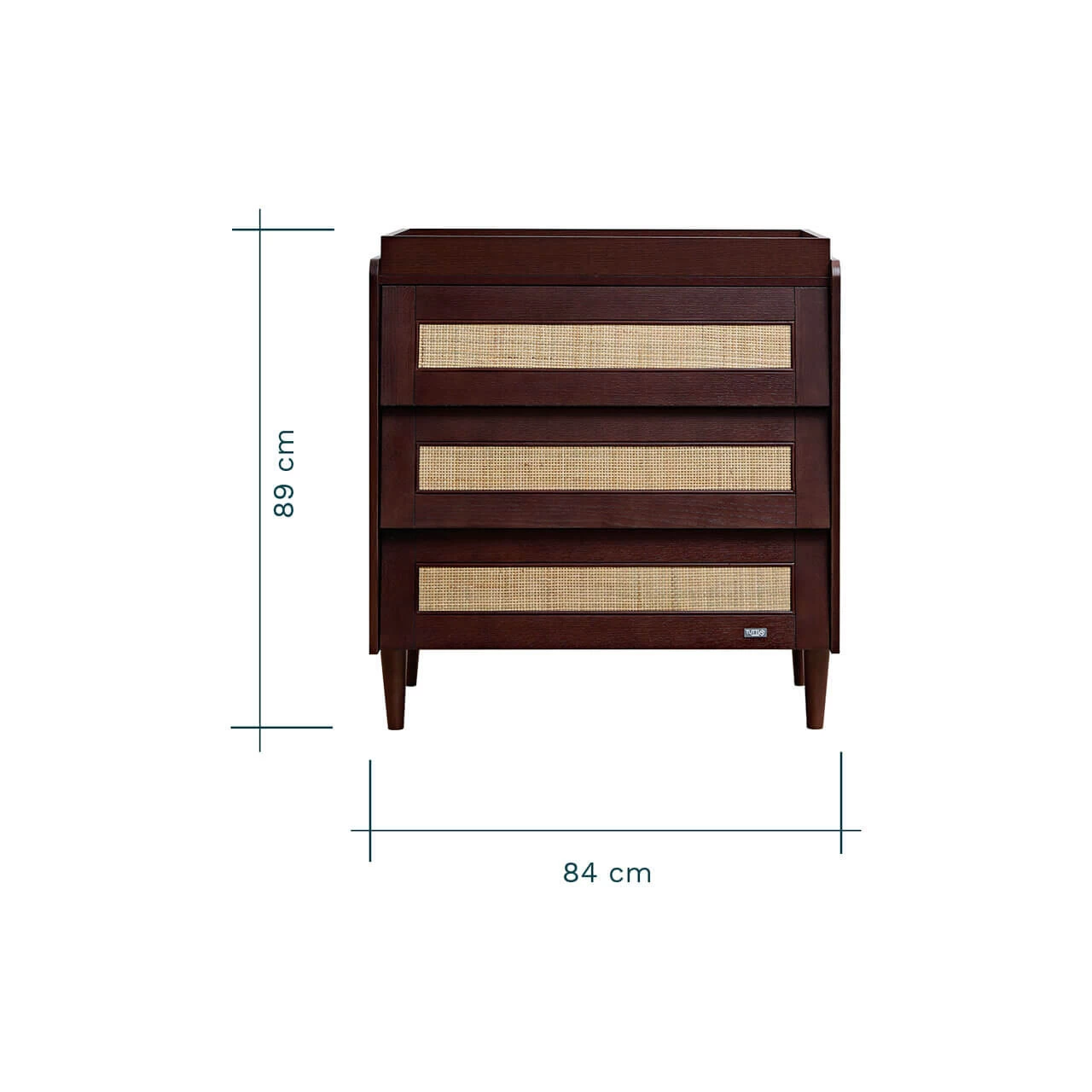 Tutti Bambini Japandi 3 Piece Room Set – Warm Walnut 6 Tutti Bambini Japandi 3 Piece Room Set – Warm Walnut - Image 4