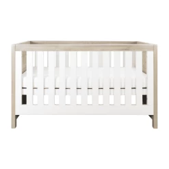 Tutti Bambini Modena Cot Bed – White Oak -Baby Products Shop tutti bambini modena cotbed
