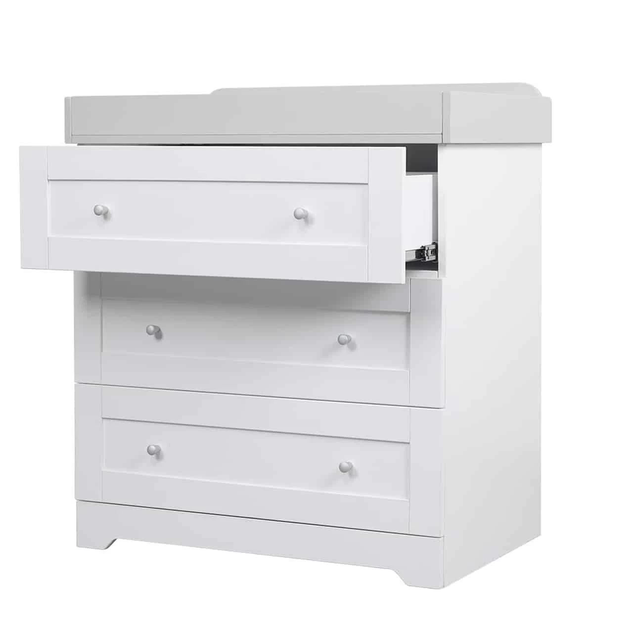 Tutti Bambini Rio Changing Unit/Dresser – White Dove Grey 3 Tutti Bambini Rio Changing Unit/Dresser – White Dove Grey