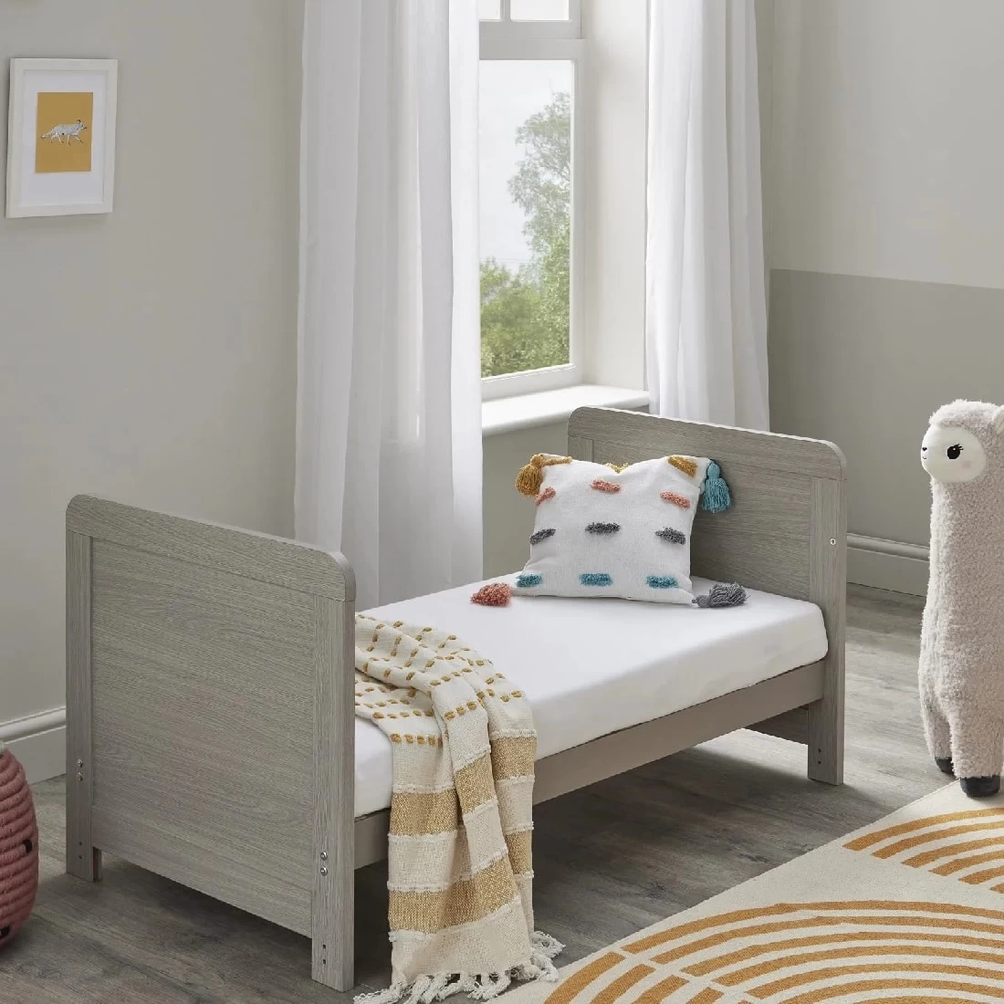 Babymore Caro 4-1 Cot Bed 3 Piece Nursery Set – Grey Wash 6 Babymore Caro 4-1 Cot Bed 3 Piece Nursery Set – Grey Wash - Image 4