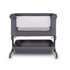 Red Kite Cozysleep Bedside Crib Grey