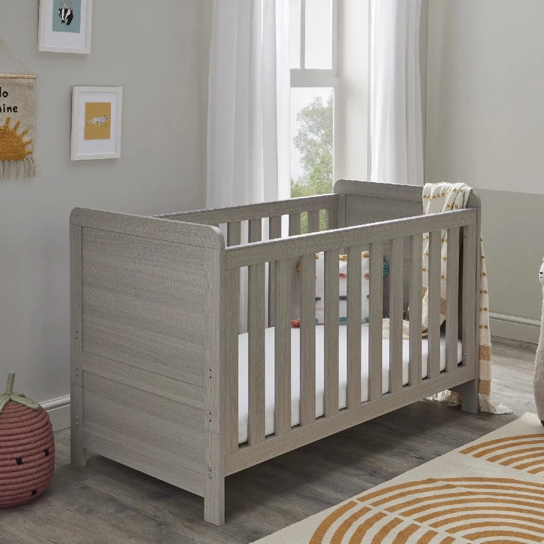 Babymore Caro 3 Piece Nursery Set – Grey Wash 11 Babymore Caro 3 Piece Nursery Set – Grey Wash - Image 9