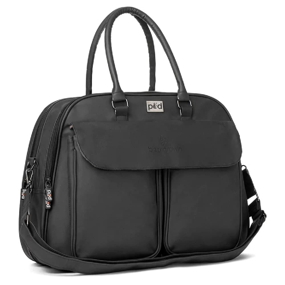 Bizzi Growin Baby Travel Crib Changing Bag Vegan Black 3 Bizzi Growin Baby Travel Crib Changing Bag Vegan Black