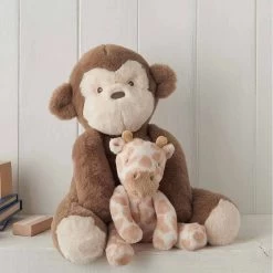 Mamas & Papas Welcome To The World Soft Toy – Monty Monkey