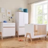 Tutti Bambini Fuori 4in1 3 Piece Nursery Room Set – White/Light Oak -Baby Products Shop yi9567