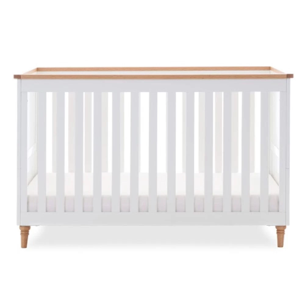 Orla Cot Bed – White With Oak 10 Orla Cot Bed – White With Oak - Image 8