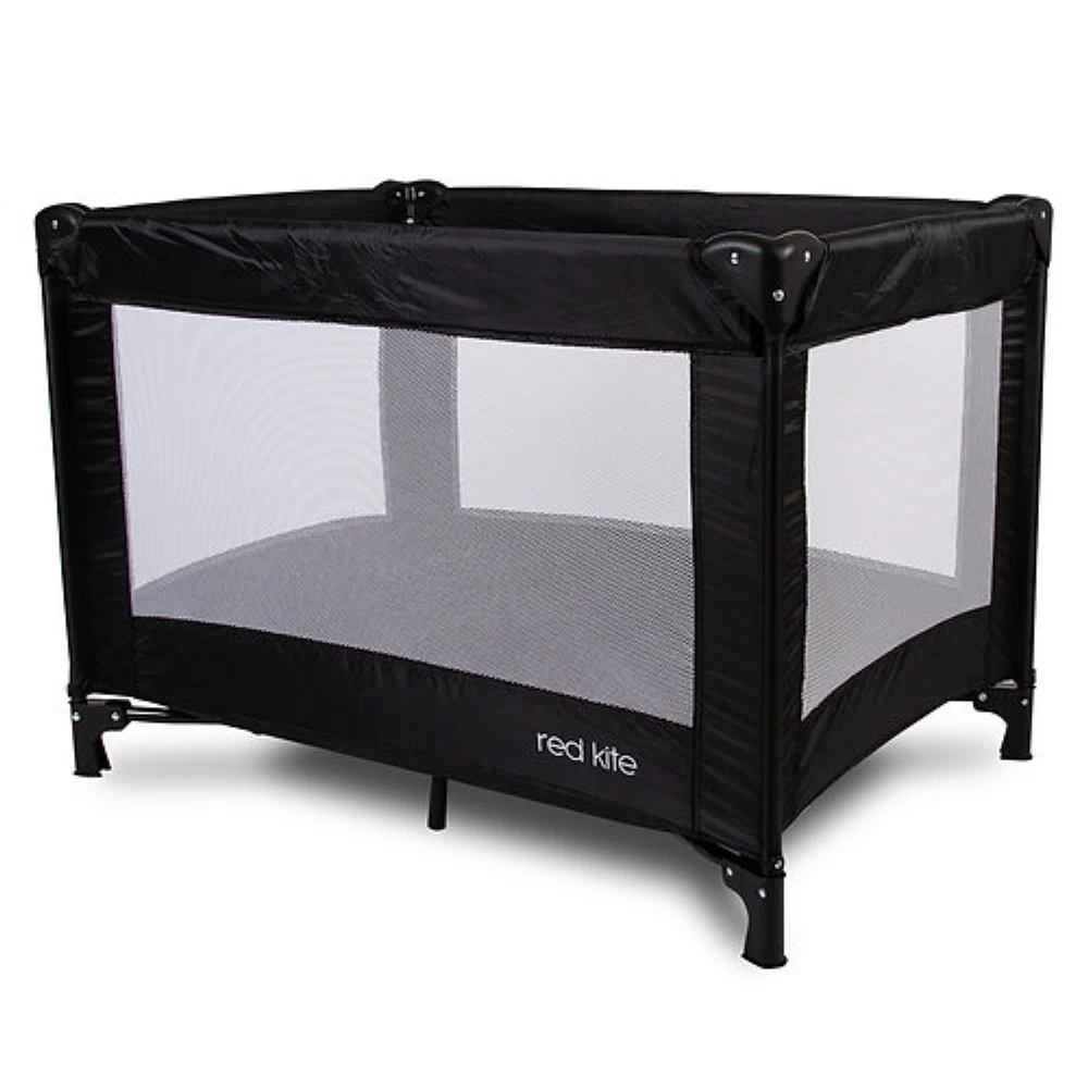 Red Kite Sleeptight Travel Cot – Black 3 Red Kite Sleeptight Travel Cot – Black